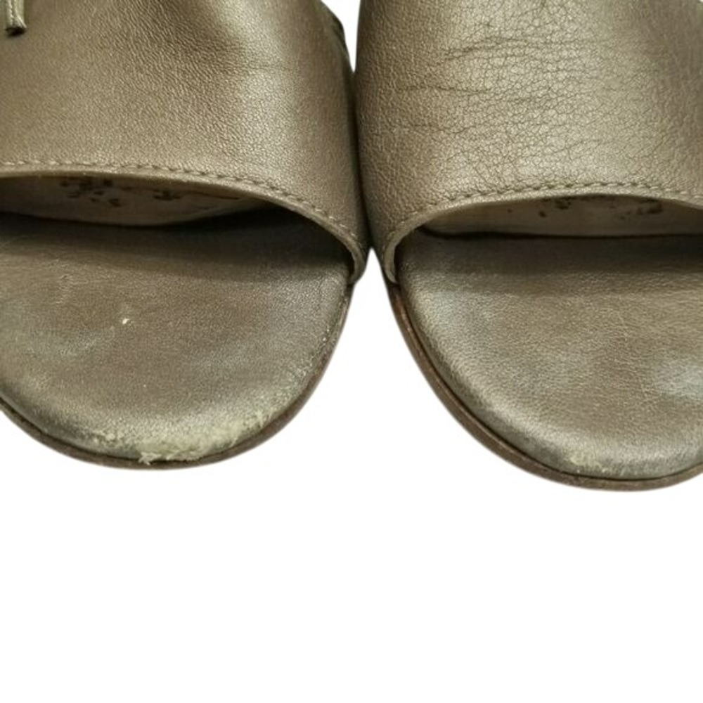 Eileen Fisher Bronze Metallic Leather Lace Up Gladiator Sandals Size 8‎ - Picture 9 of 15